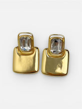 Crystal Frame Earrings