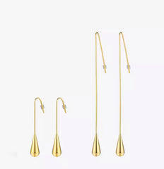 Water drops Earrings