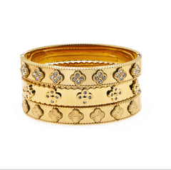 Bee Clover Bangles