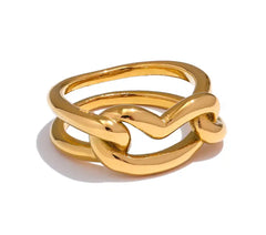 Tangle Heart Ring